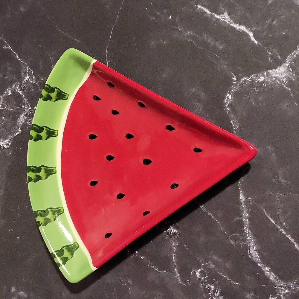 Watermelon Slice Jewelry Tray - Picture 2 of 2